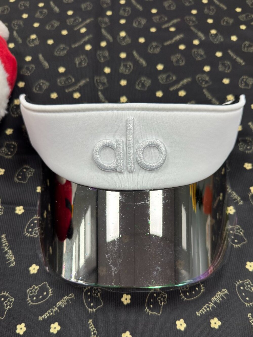 🐏Alo Yoga Airlift Solar Visor White Tennis Golf Hat🤍Athleisure Travel Style